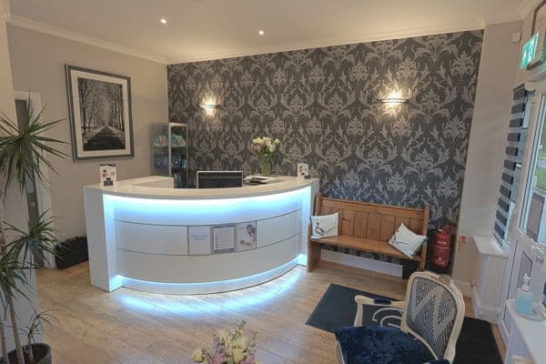 Our welcoming reception area